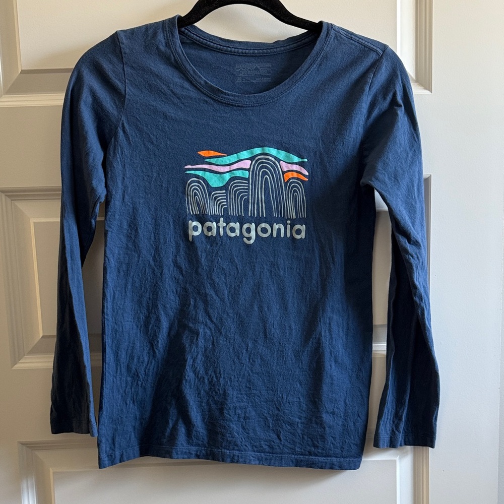 Patagonia Kids Long Sleeve Graphic Tshirt